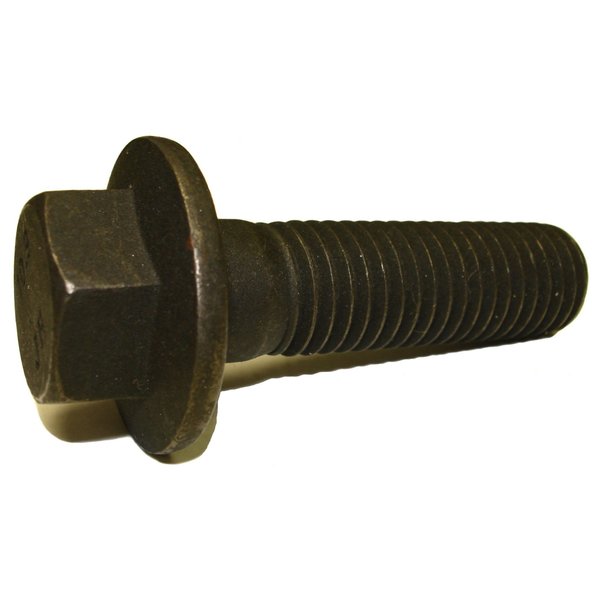 Midwest Fastener Class 10.9, M14-2.00 Flange Bolt, Black Phosphate Steel, 50 mm L, 2 PK 78484